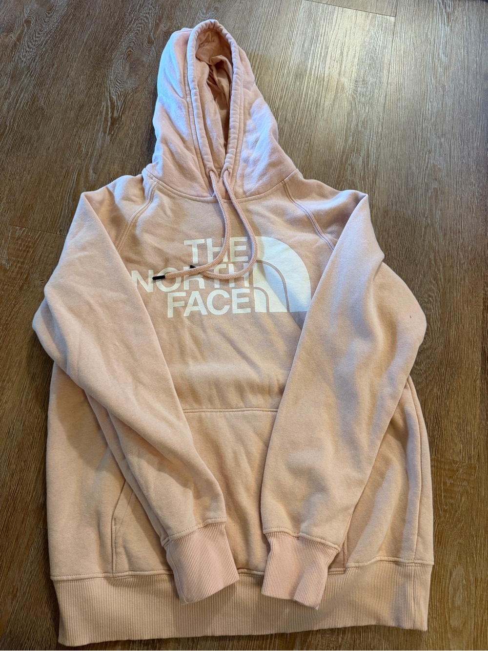 The North Face Pink Logo Pullover Hoodie